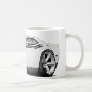 Mug Voiture 2009-11 Blanc-Noire du challengeur droite