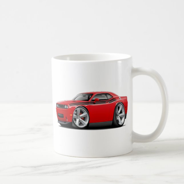 Mug Voiture 2009-11 Rouge-Noire du challengeur droite (Droite)