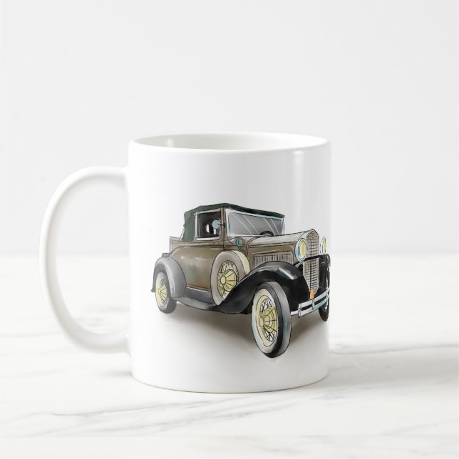 Mug Voiture Ancienne  (Gauche)