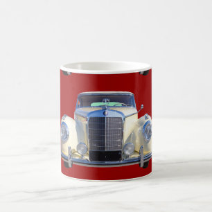 Mug Voiture blanche de luxe du benz 300 de Mercedes