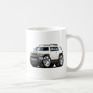 Mug Voiture de blanc de croiseur des FJ