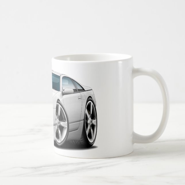 Mug Voiture de blanc de Nissan 300ZX (Droite)