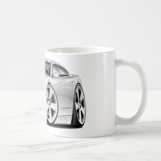 Mug Voiture de blanc du chargeur droite de Dodge (Droite)