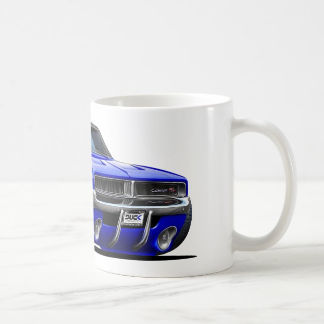 Mug Voiture de bleu de chargeur de Dodge (Droite)