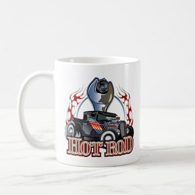 Mug Voiture de dessin (Gauche)