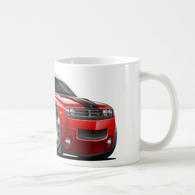 Mug Voiture de rouge de challengeur de Dodge (Droite)