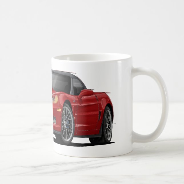 Mug Voiture de rouge de Corvette ZR1 (Droite)