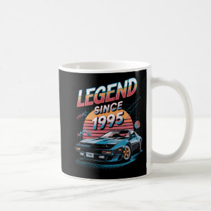 Mug Voiture de sport des années 90 - Légende depuis 19