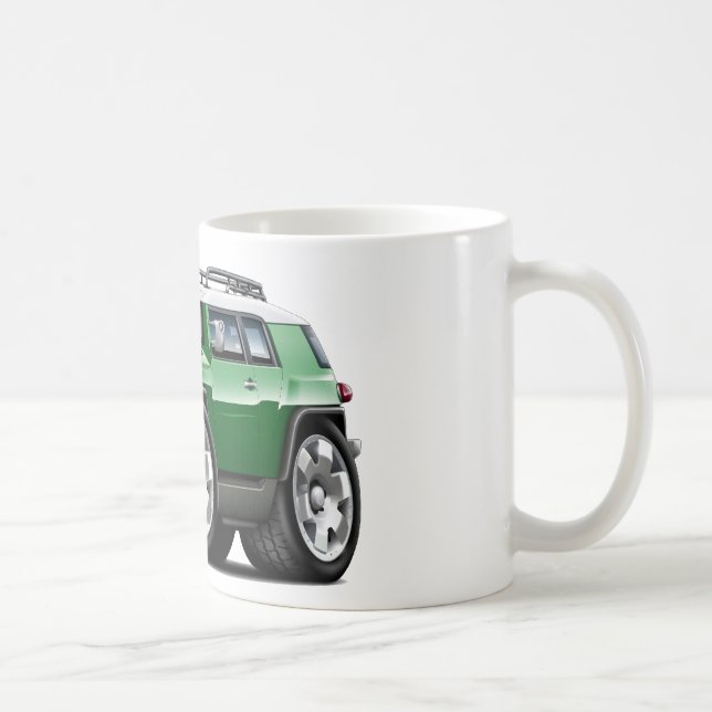 Mug Voiture de vert de croiseur des FJ (Droite)