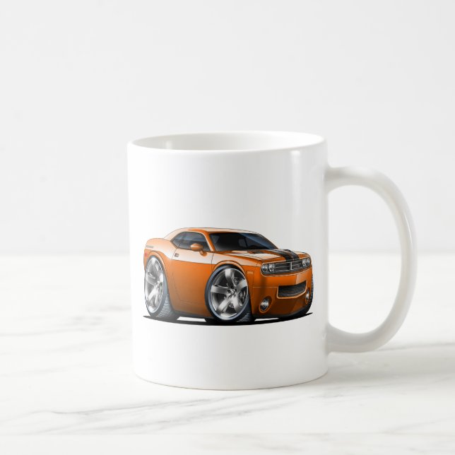 Mug Voiture d'orange de challengeur de Dodge (Droite)