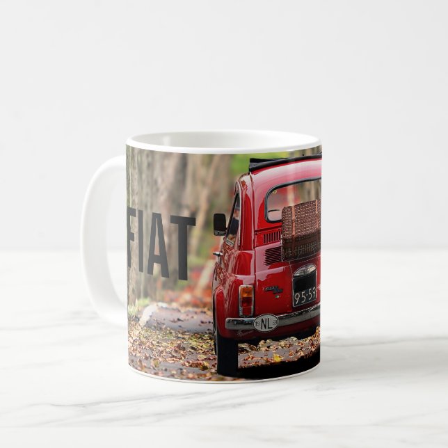 Mug Voiture Fiat 500 (Devant gauche)