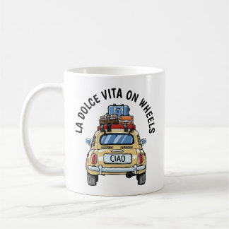 Mug Voiture Fiat vintage