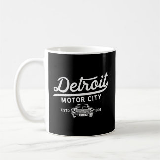 Mug Voiture Musculaire de la ville de Moteur Détroit e