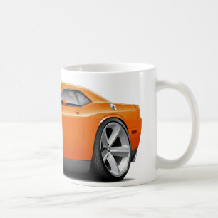 Mug Voiture Orange-Noire du challengeur SRT8