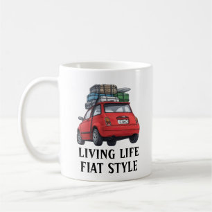 Mug Voiture Red Fiat