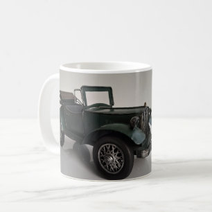 Mug voiture rétro convertible à l'ancienne