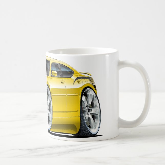 Mug Voiture superbe de jaune d'abeille de chargeur de (Droite)