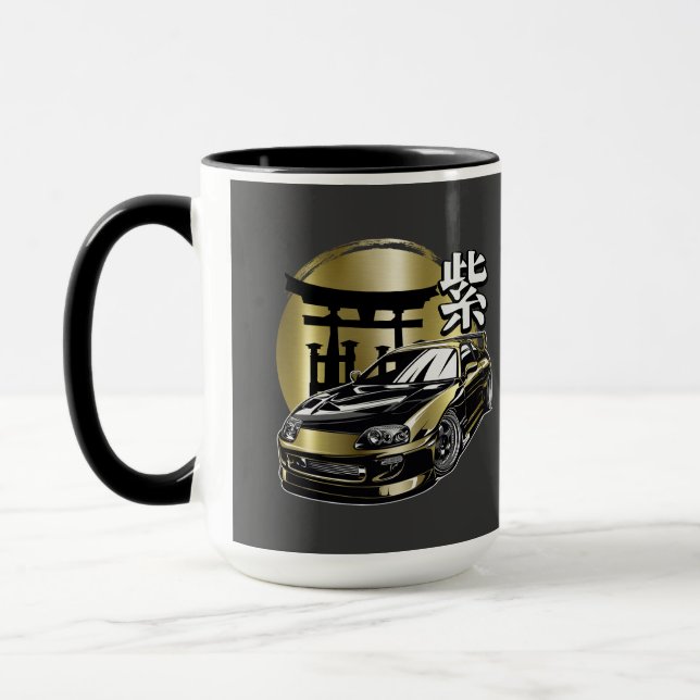 Mug Voiture Supra Mk 4 Golden Drift (Gauche)