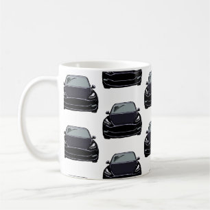 Mug Voiture SUV pour véhicule électrique noir