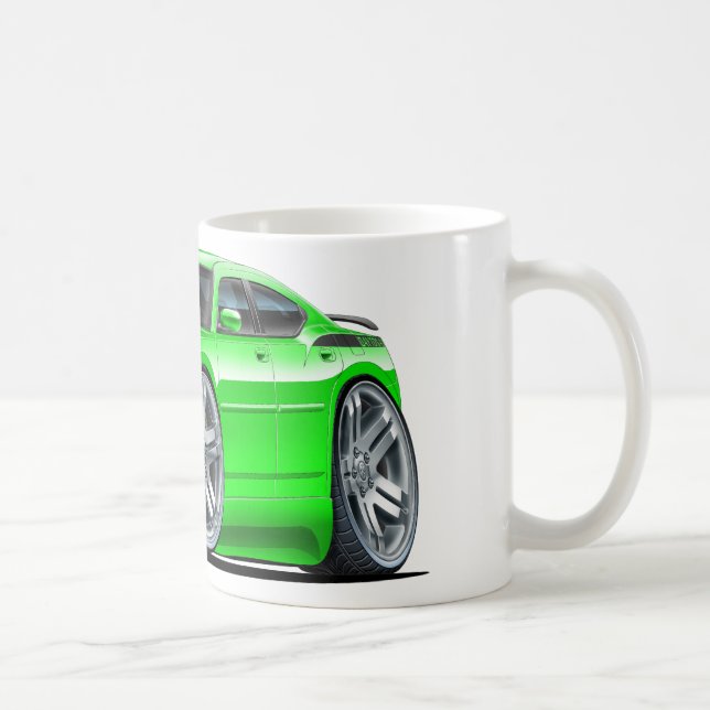 Mug Voiture verte de Daytona de chargeur de Dodge (Droite)