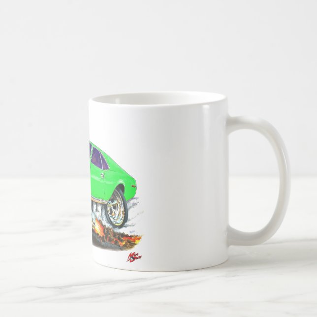 Mug Voiture verte sublime de javelot d'AMC (Droite)