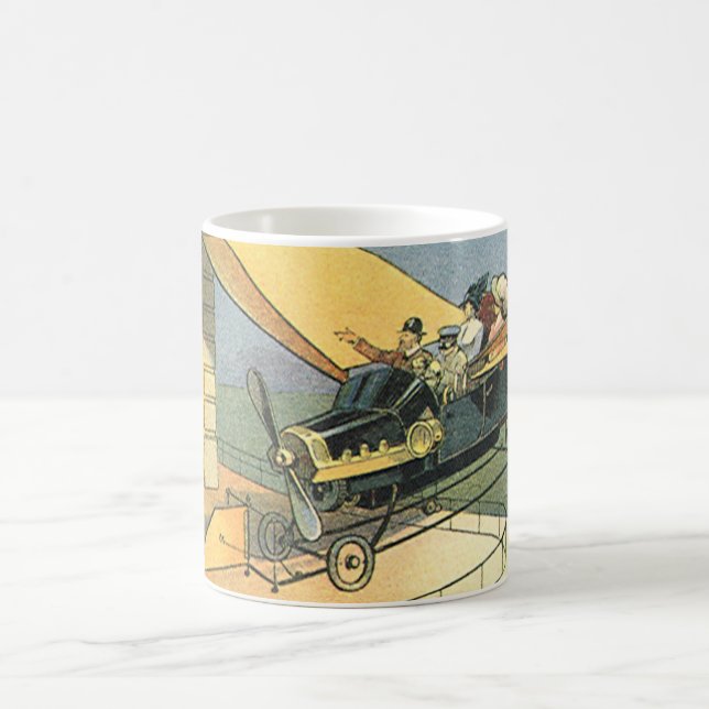 Mug Voitures cabriolet Steampunk de science-fiction vi (Centre)