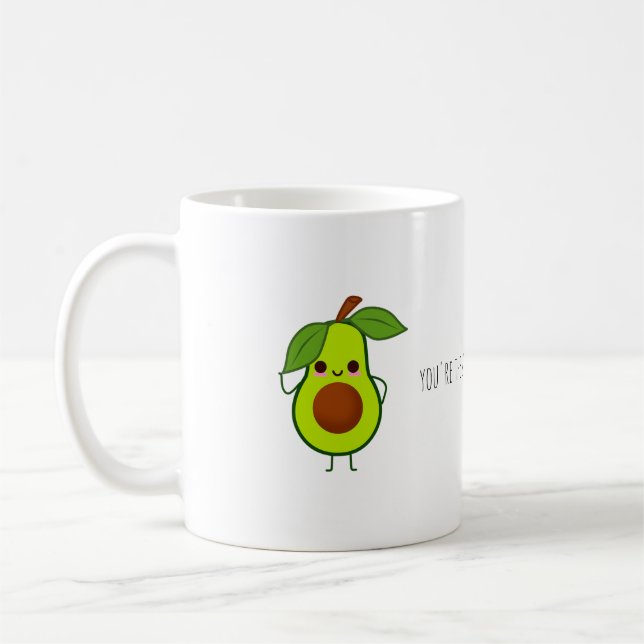 Mug Voix d'Avocado joyeux le matin (Gauche)