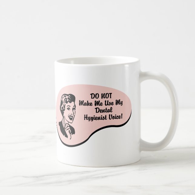 Mug Voix d'hygiéniste dentaire (Droite)