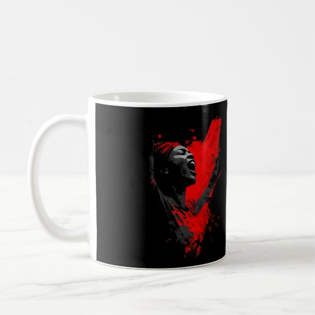 Mug Voix en rouge (Gauche)