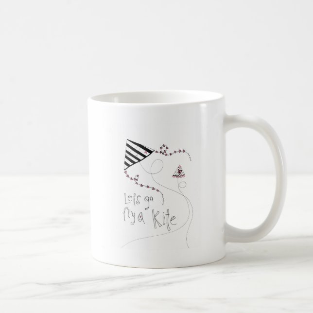 Mug vol25 laisse la mouche un cerf-volant (Droite)