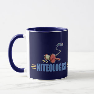 Mug Vol humoristique de cerf-volant