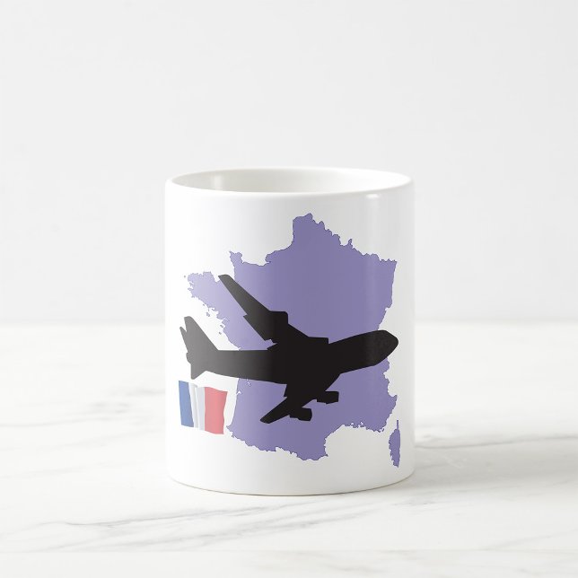 Mug Vol vers la France (Créateur téléchargé)