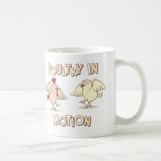 Mug Volaille dans le mouvement (Droite)