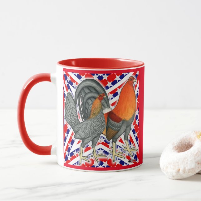 Mug Volailles Stars and Stripes (Avec donut)