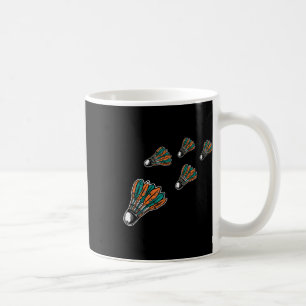 Mug Volant coloré de badminton pour moi joueur de badm