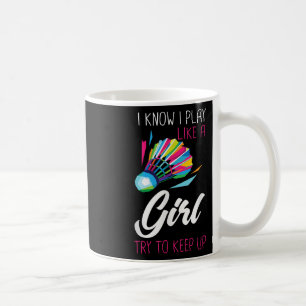 Mug Volant de badminton Badminton Joueur Ball Sport Sm