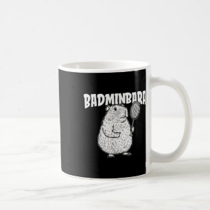 Mug Volant de badminton Capybara - Badminb de raquette