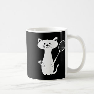 Mug Volant de badminton Chat Homme Femme Enfants
