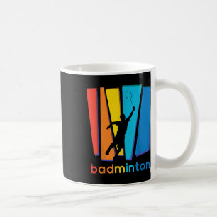 Mug Volant de badminton coloré Art Sports