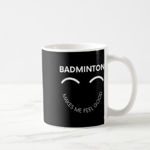 Mug Volant de badminton Court Racket Sport Sens Bien