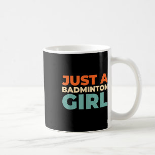 Mug Volant de badminton - Joueur de raquettes juste un