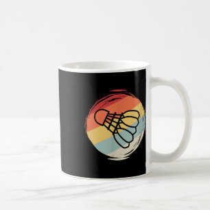 Mug Volant de Badminton Vintage Années 60 70 Style Des
