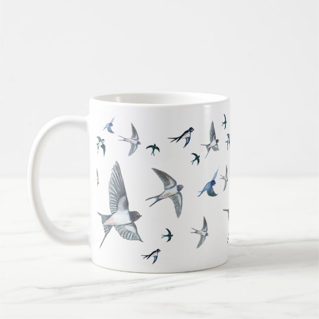 Mug Volée d'hirondelles (Gauche)