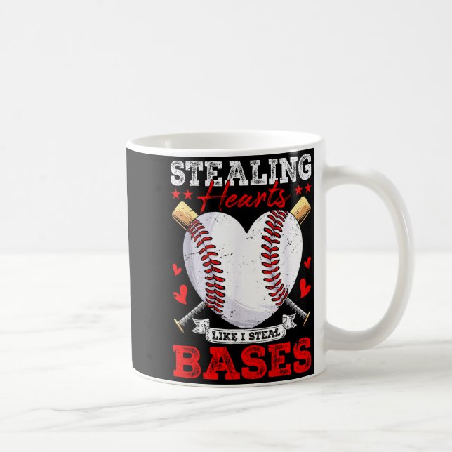 Mug Voler des cœurs comme voler des bases baseball (Droite)