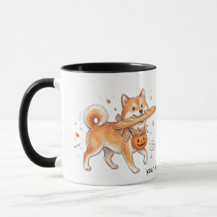 Mug Voleur de Boulangerie Shiba Inu - Joli Chien porta