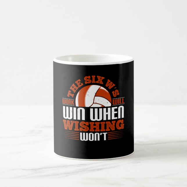 Mug Volley-ball - Les Six W's Work vont gagner (Centre)