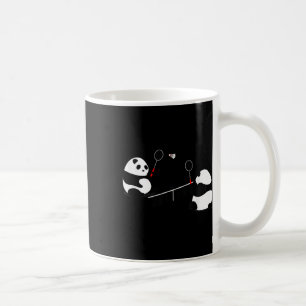 Mug Volley Panda Badminton