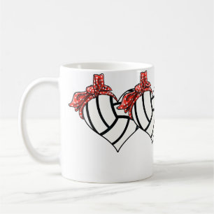 Mug Volleyball Cœur Volleyball Maman Volleyball