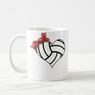 Mug Volleyball Cœur Volleyball Maman Volleyball