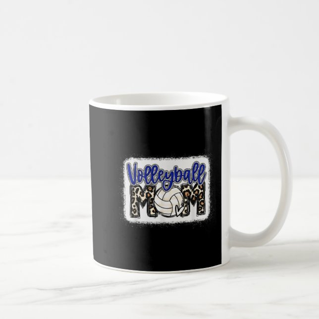Mug Volleyball Maman Blue Leopard 8 (Droite)